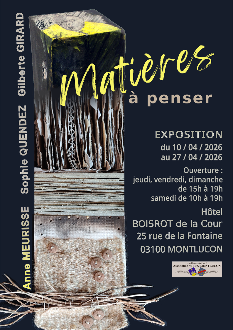 AVRIL 2026-MATIERES A PENSER